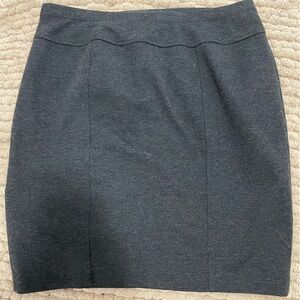 Ellen Tracy Gray Mini Pencil Skirt for Work